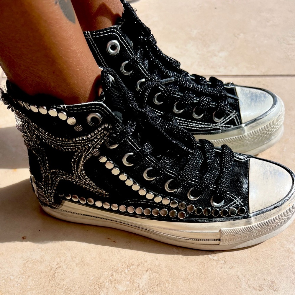 Nan-ku high top sneakers